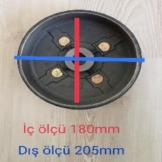 Yuki YK-16 ILGAZ Arka Jant Porya 180 mm