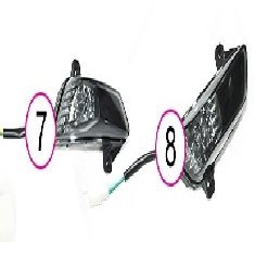 Yuki YK-20 Alfa e-BİKE Ön Sinyal Set