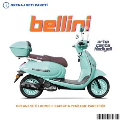 Yuki Bellini Grenaj Seti Yeşil 10 Parça