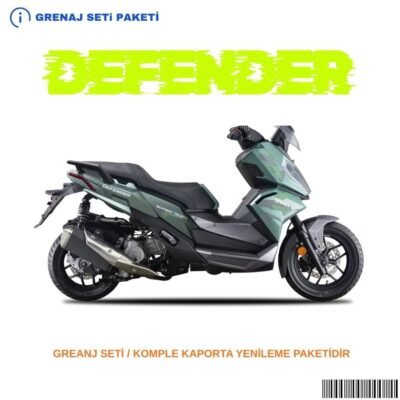 Yuki Defender Maxi Grenaj Seti Yeşil 9 Parça