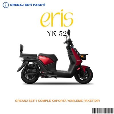 Yuki Eris Grenaj Seti Kırmızı 8 Parça