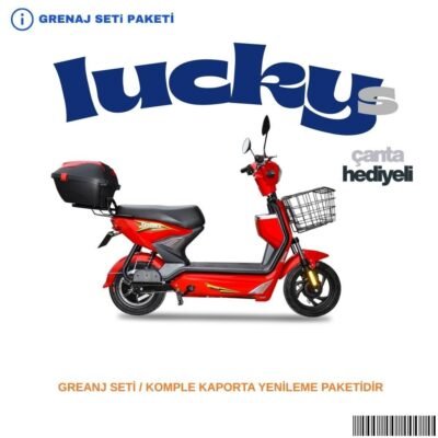 Yuki Lucky S Grenaj Seti Kırmızı 10 Parça