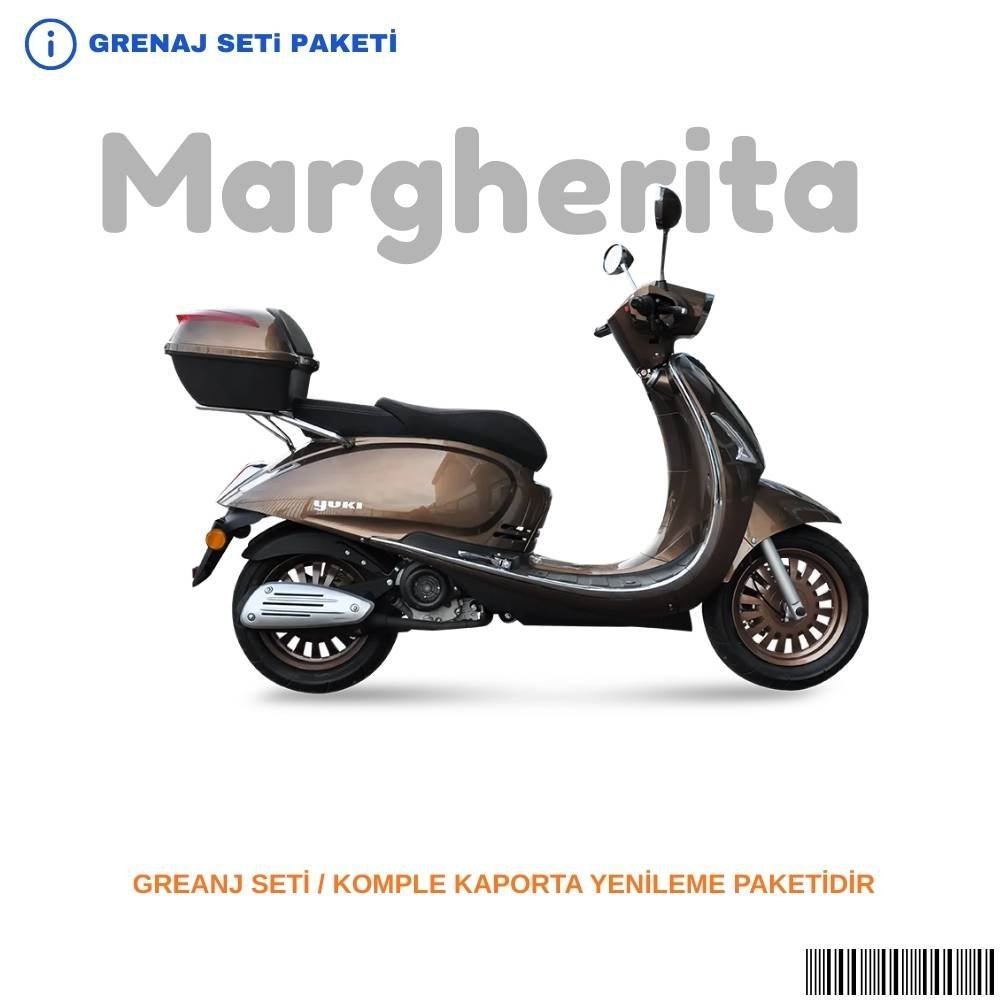 Yuki Margherita Grenaj Seti Kahve 8 Parça