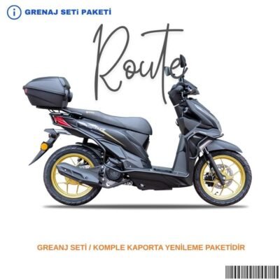 Yuki Route Grenaj Seti Siyah 7 Parça