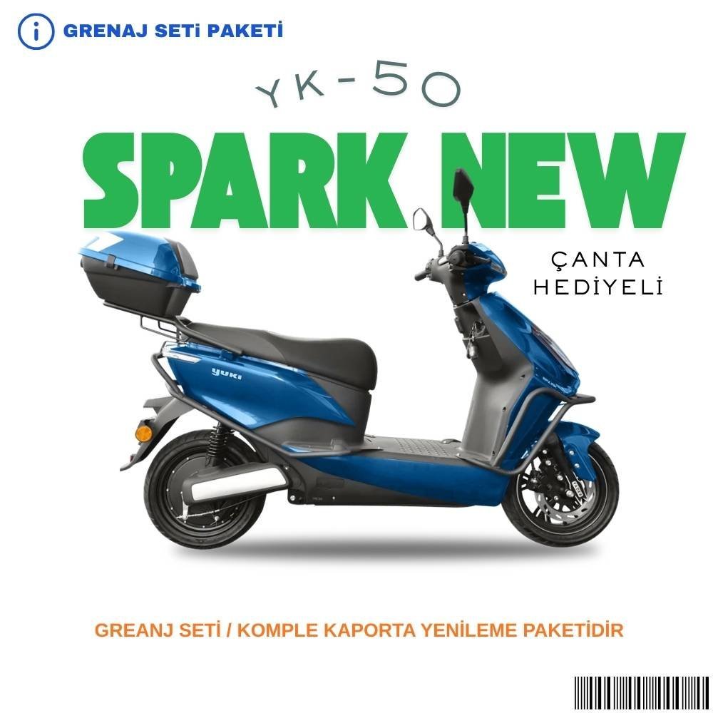 Yuki Spark New Grenaj Seti Mavi 10 Parça