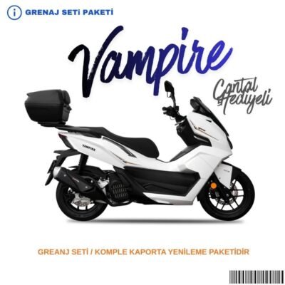 Yuki Vampire Grenaj Seti Beyaz 11 Parça