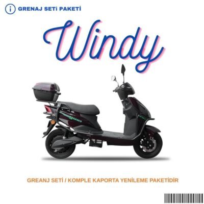 Yuki Windy Grenaj Seti Kırmızı 8 Parça
